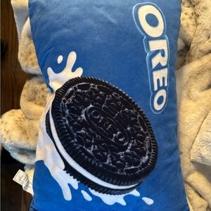 Oreo Plush Blue Pillow